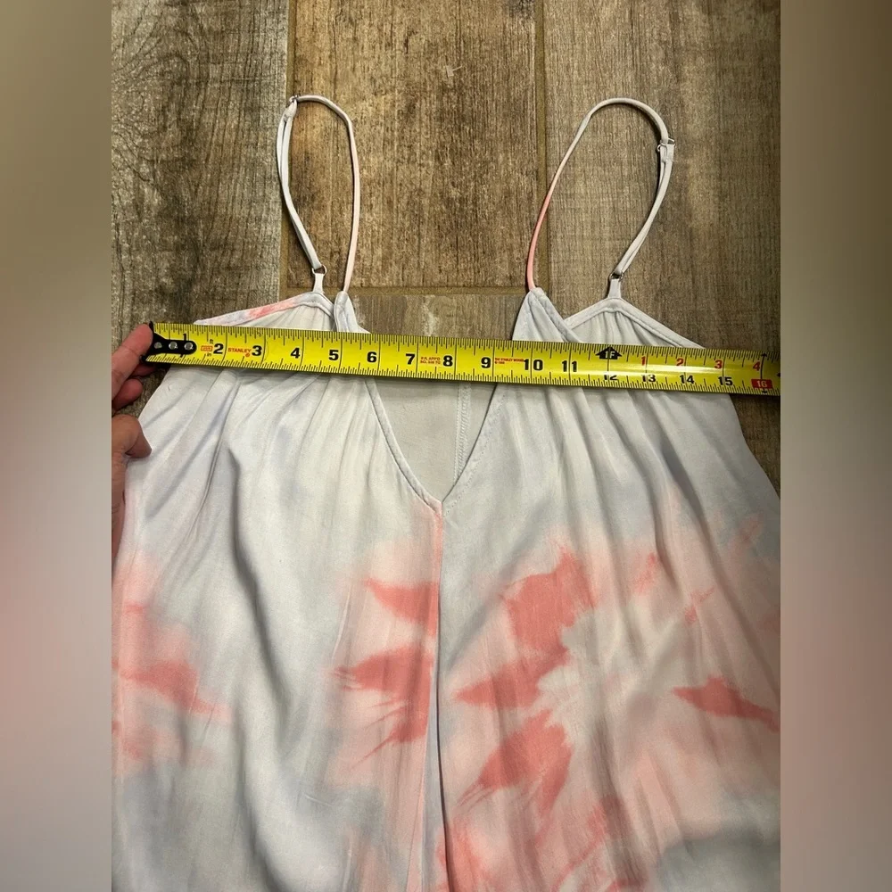 Zara Pastel Tie Dye Maxi Dress Vacation Size Medium - Picture 14 of 16